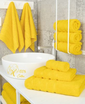 Edison Premium 100% Turkish Cotton 3-Piece Bath Towel Set