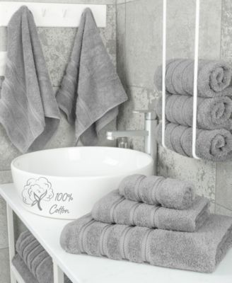 Edison Premium 100% Turkish Cotton 3-Piece Bath Towel Set