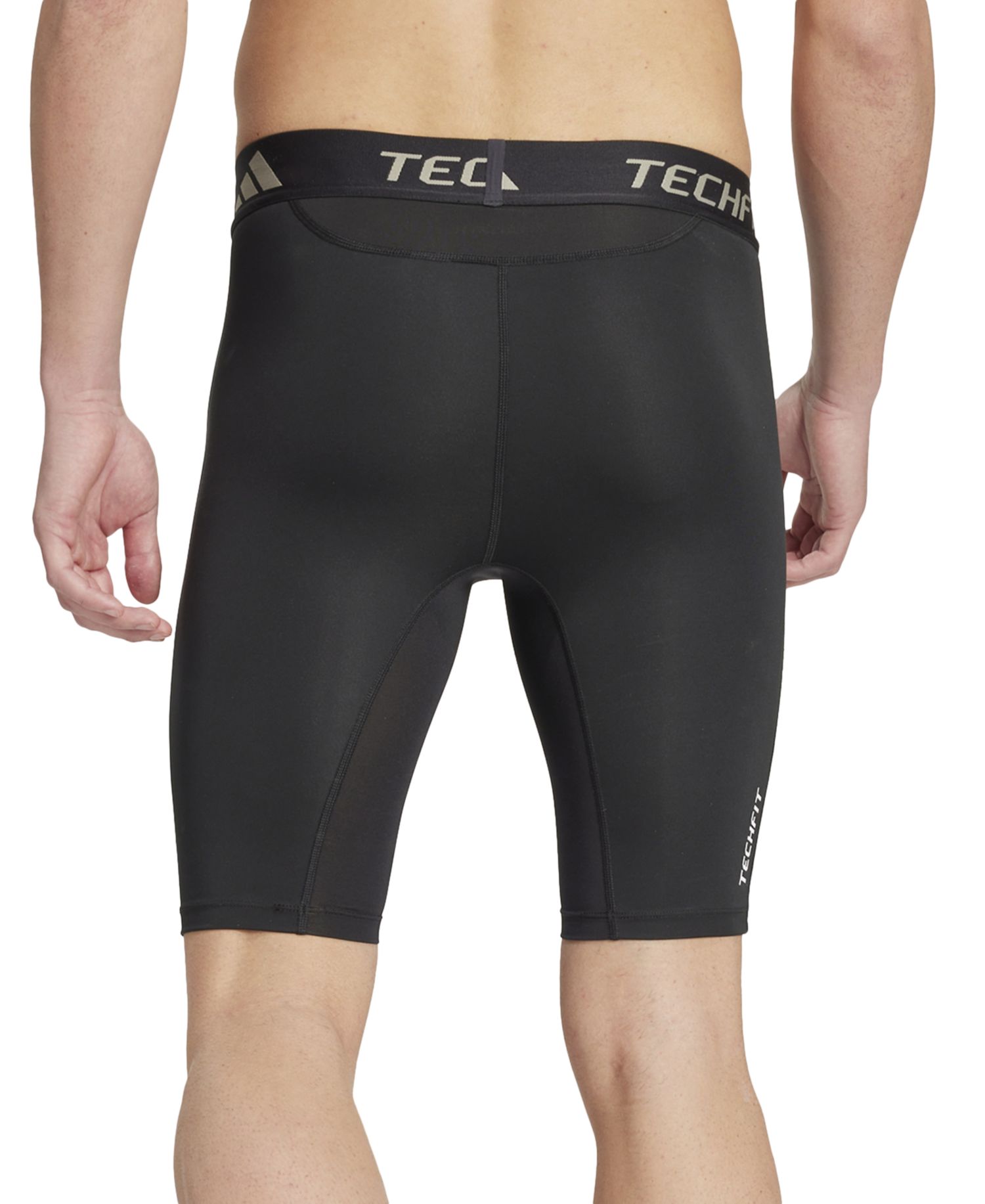 Men's Tech-Fit Logo Compression Regular-Fit Shorts