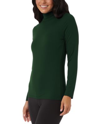 Women's Long-Sleeve Mock-Neck Top 