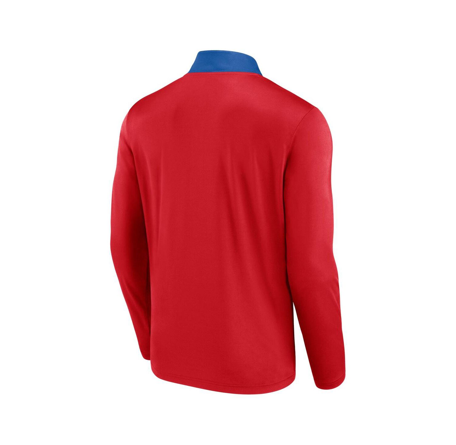 Men's Red Philadelphia Phillies Unstoppable Quarter-Zip Top
