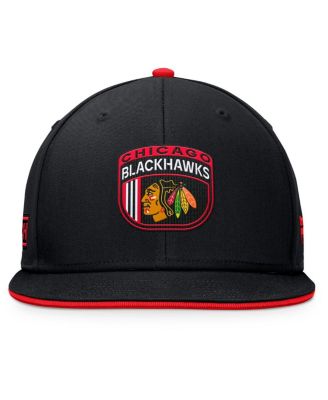 Men's Black Chicago Blackhawks 2024 NHL Draft Snapback Hat