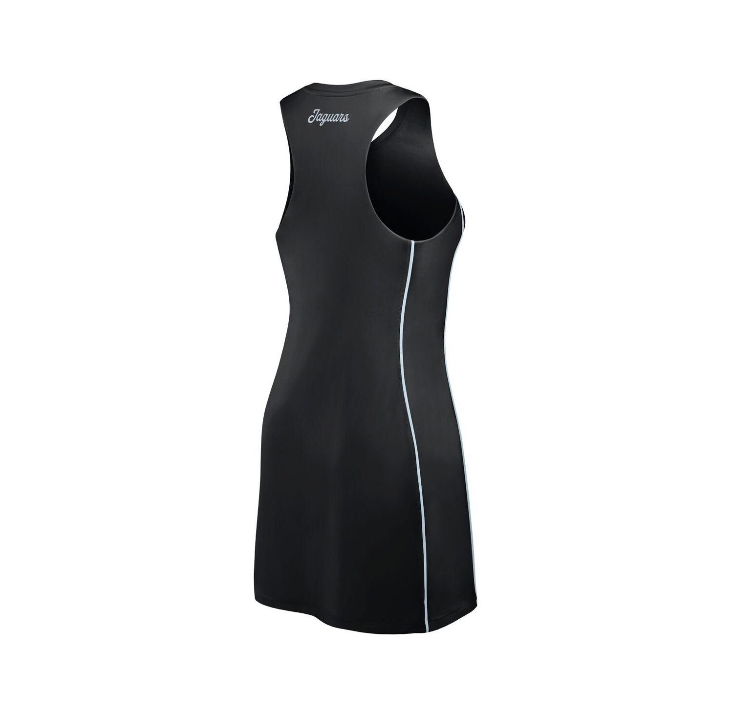 Women's Black Jacksonville Jaguars Studio Boost Athletic Half-Zip Dress