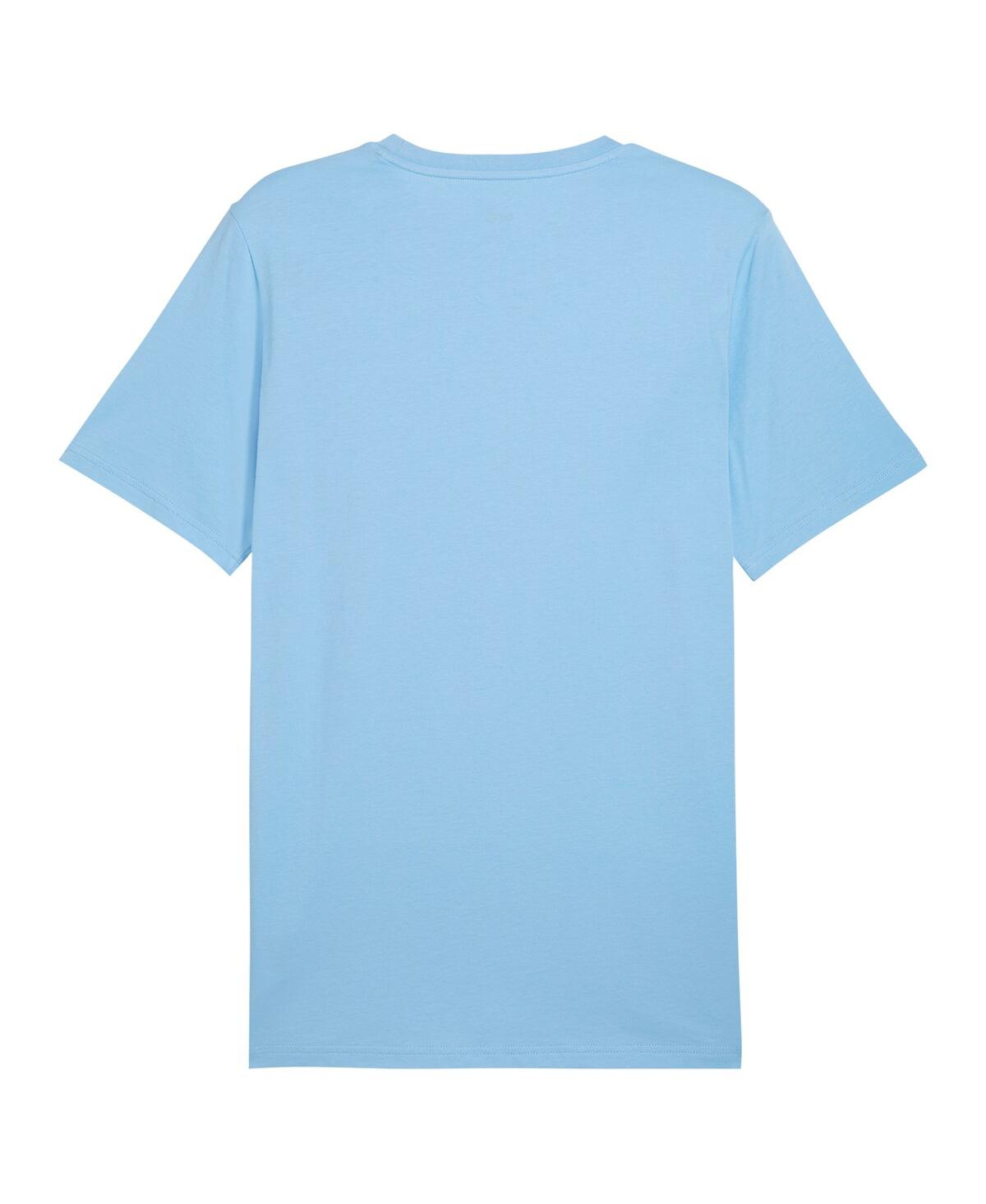 Puma Men'sManchester City ftblCulture T-Shirt - Light Blue