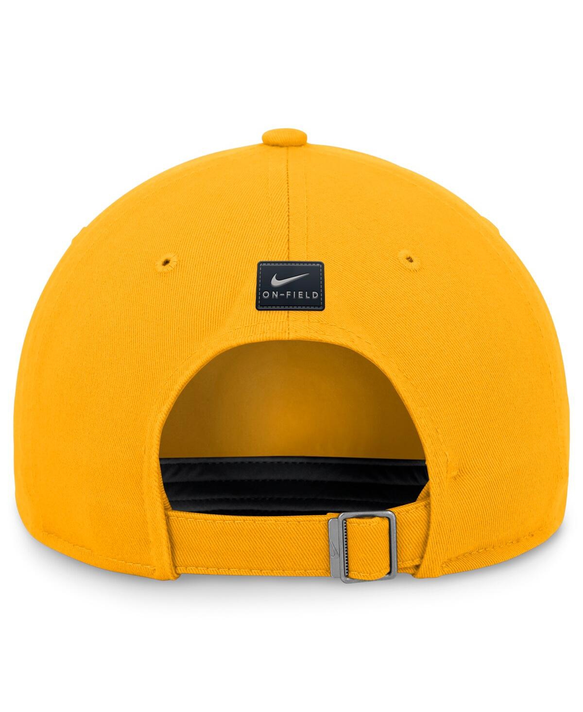 Nike Usc Trojans On-field Club  Unisex Dri-fit College Adjustable Hat In Gold