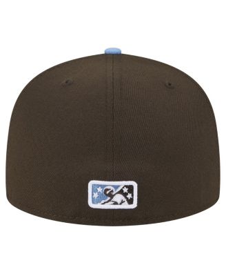 Men's Brown Lehigh Valley IronPigs Theme Night Shoofly 59FIFTY Fitted Hat