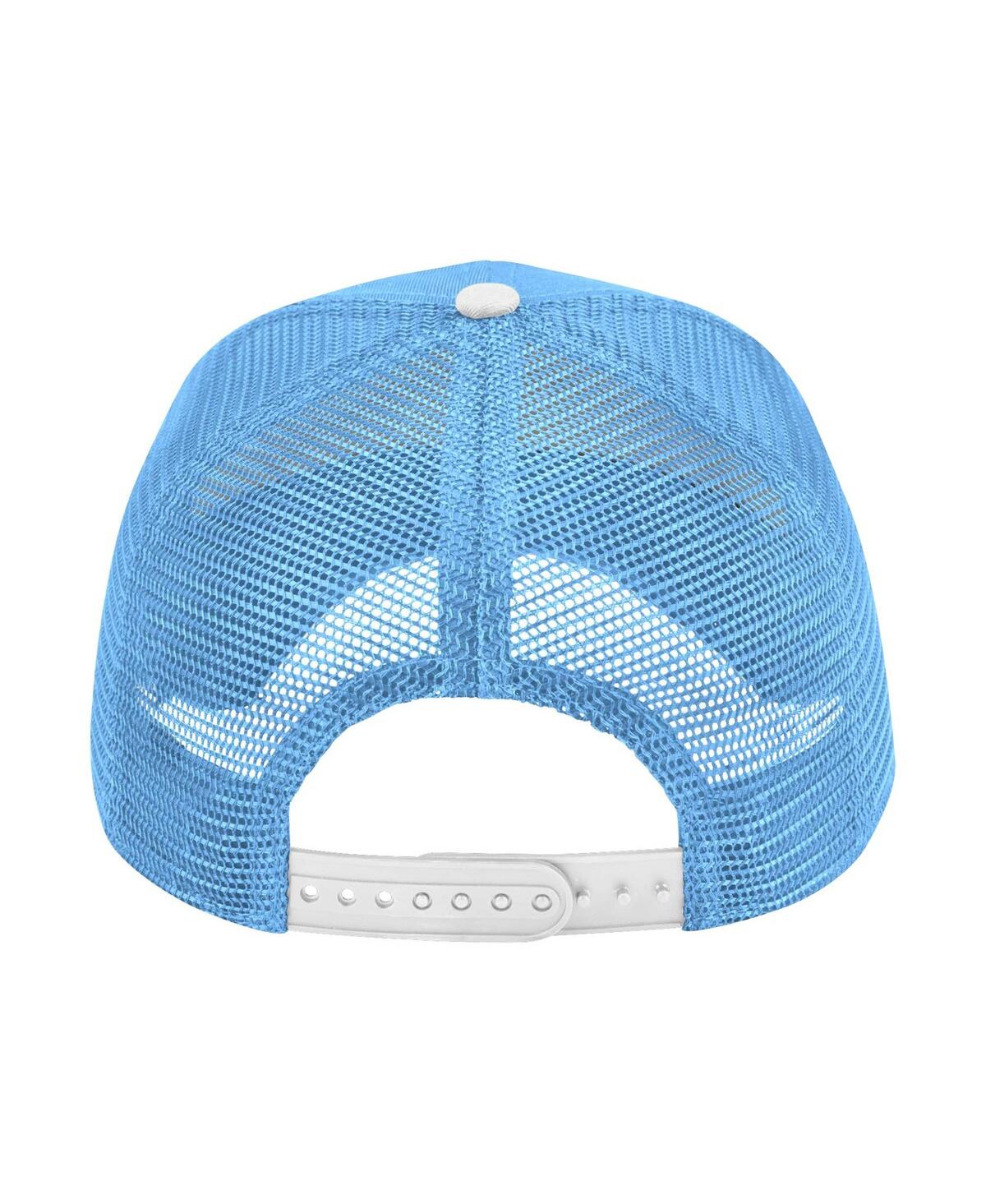 Colosseum Men's Light Blue Columbia University Wyatt Primary Team Trucker Adjustable Hat In Light Blue