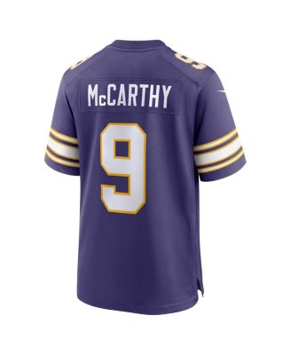 Men's J.J. McCarthy Minnesota Vikings Alternate Game Player Jersey