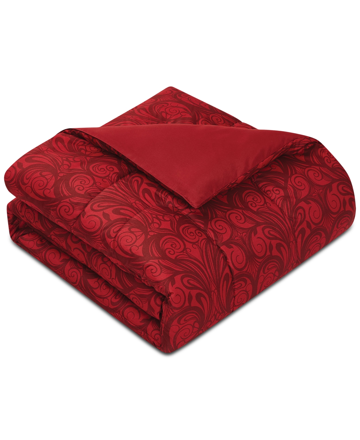 Pem America Nuveau Scroll 3-pc. Comforter Sets, Exclusively At Macy's In Red Multi