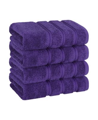 Edison Luxury 100% Turkish Cotton 4-Piece Hand Towel Set