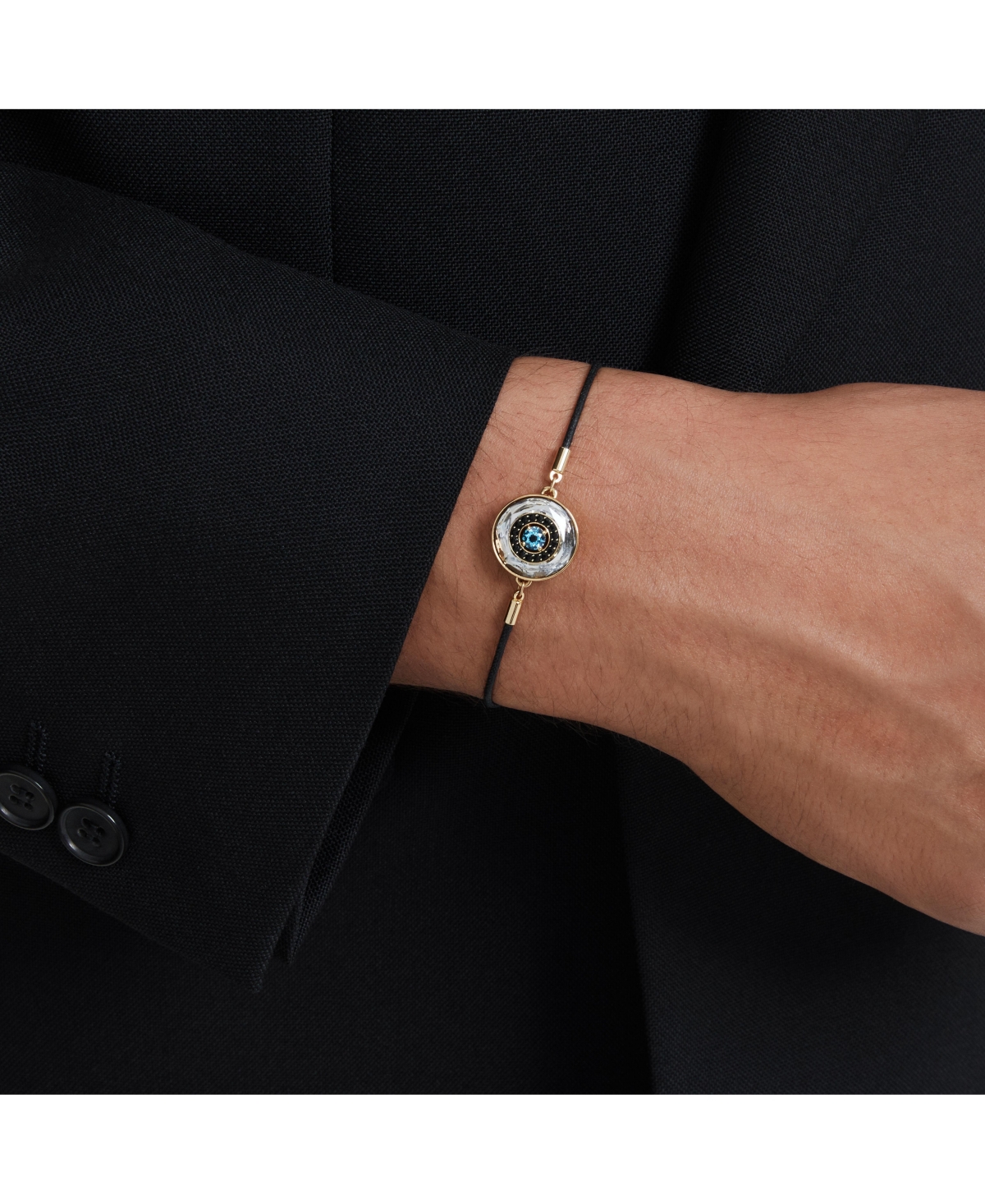 Swarovski Symbolica Crystal Evil Eye Bracelet In Multicolored