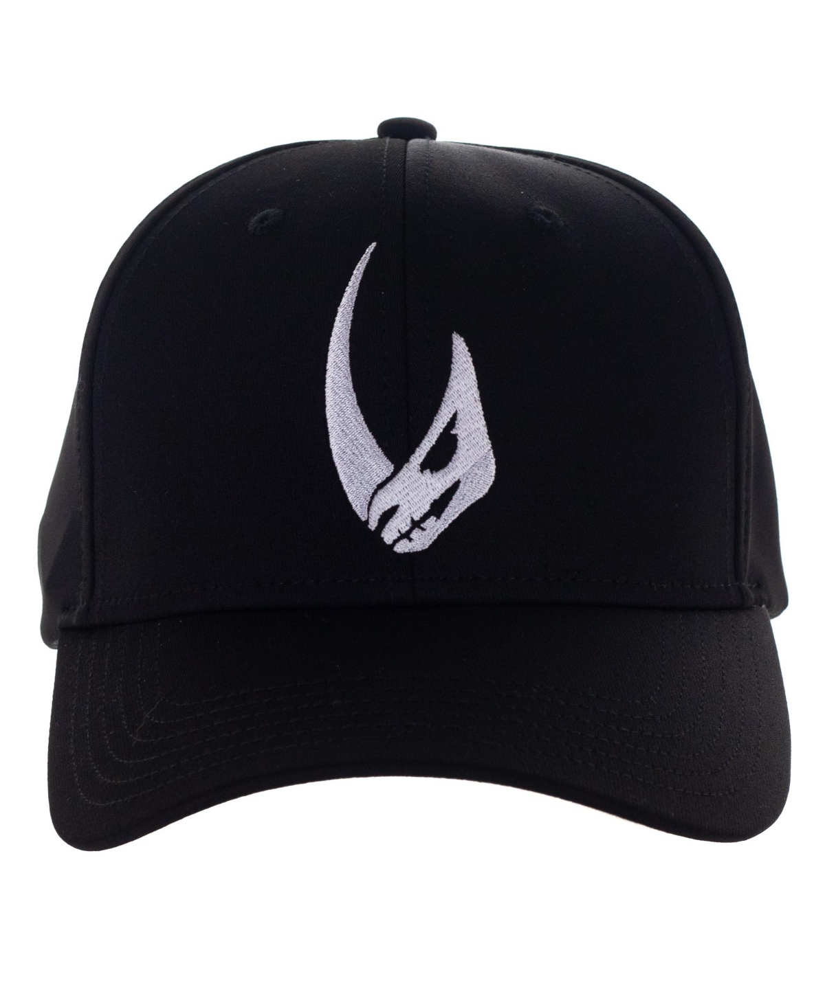 Star Wars: The Mandalorian Men's Star Wars Mandalorian Mudhorn SkullFlex Fit Hat - Black