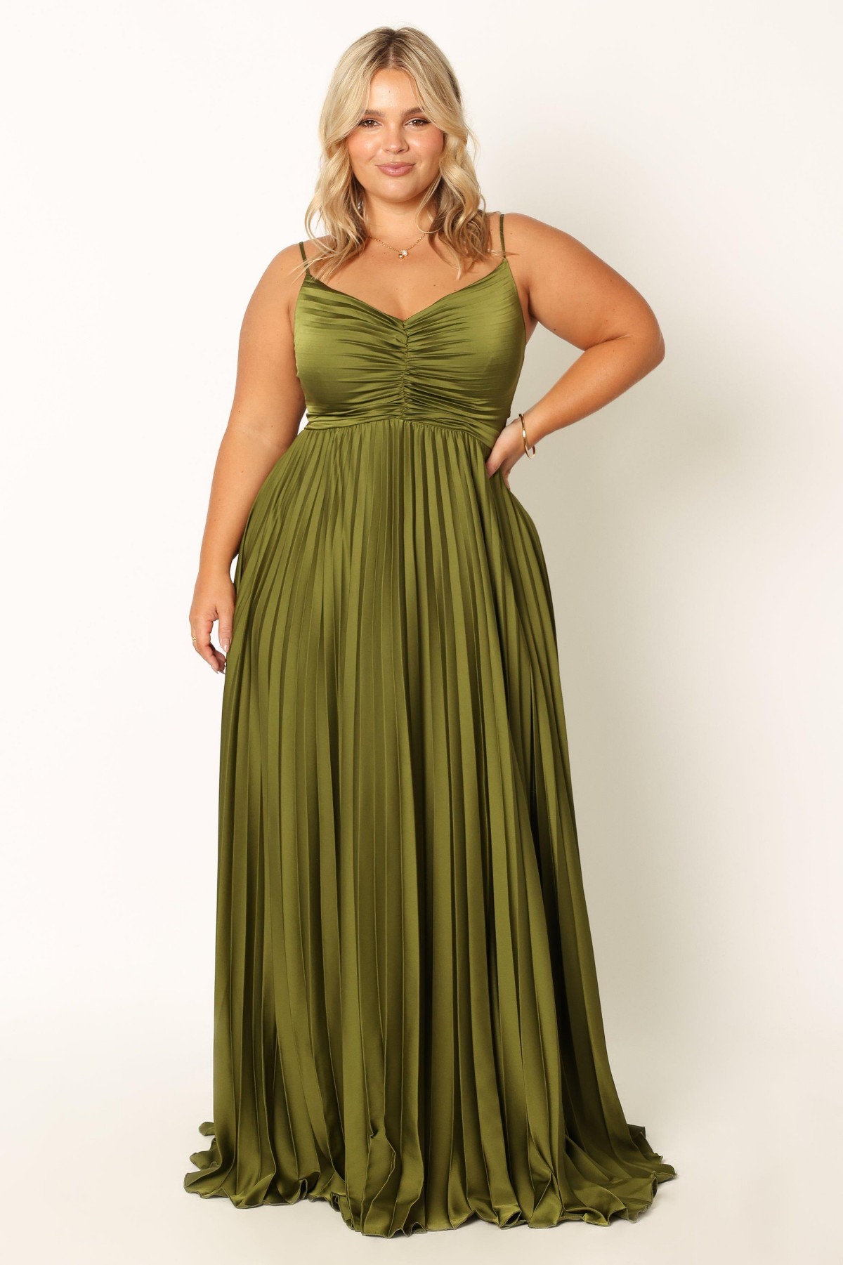 Женские платья Petal and Pup Women's Naira Pleated Maxi Dress — фото 6