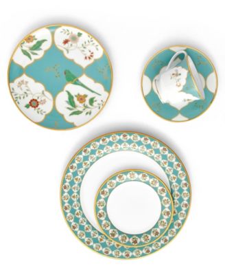 Lodi's Morning Set of 4 Saucers, 6"