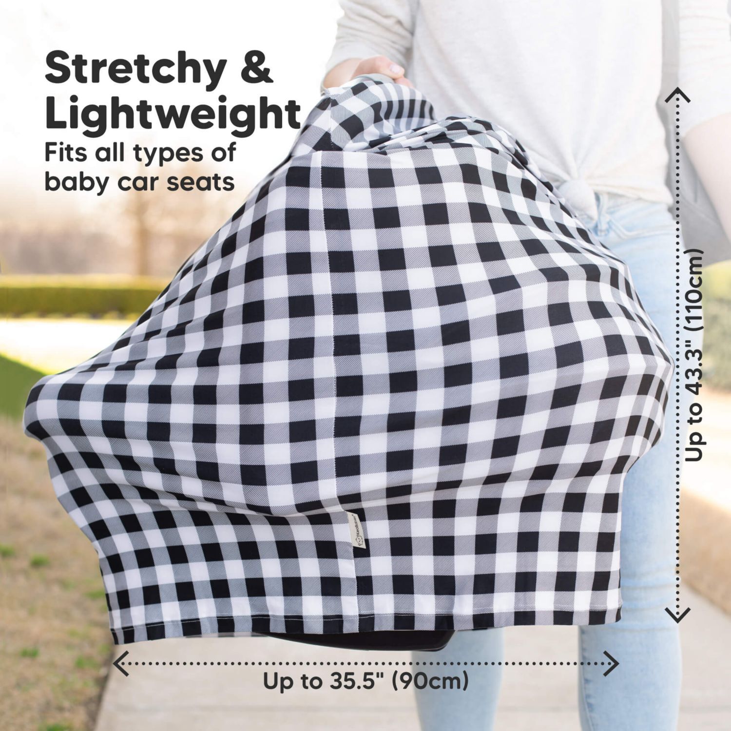 Baby Car Seat Cover, All-in-1 Nursing Cover, Car Seat Covers for Babies, Infant Car Seat Cover