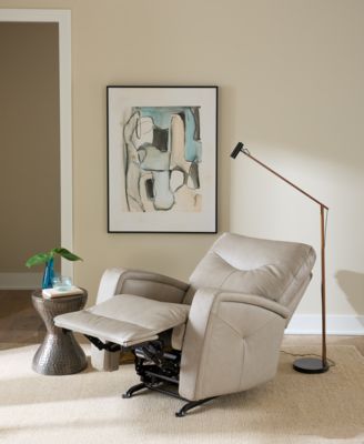 Trolan Leather Power Rocker Recliner, Created for Macy&#39;s