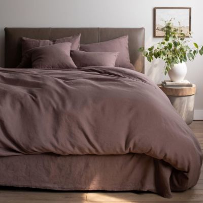 100% French Linen Duvet Cover & Sham Set - Full/Queen