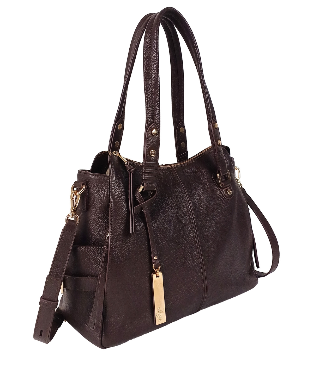 Lodis Farley Leather Satchel Bag