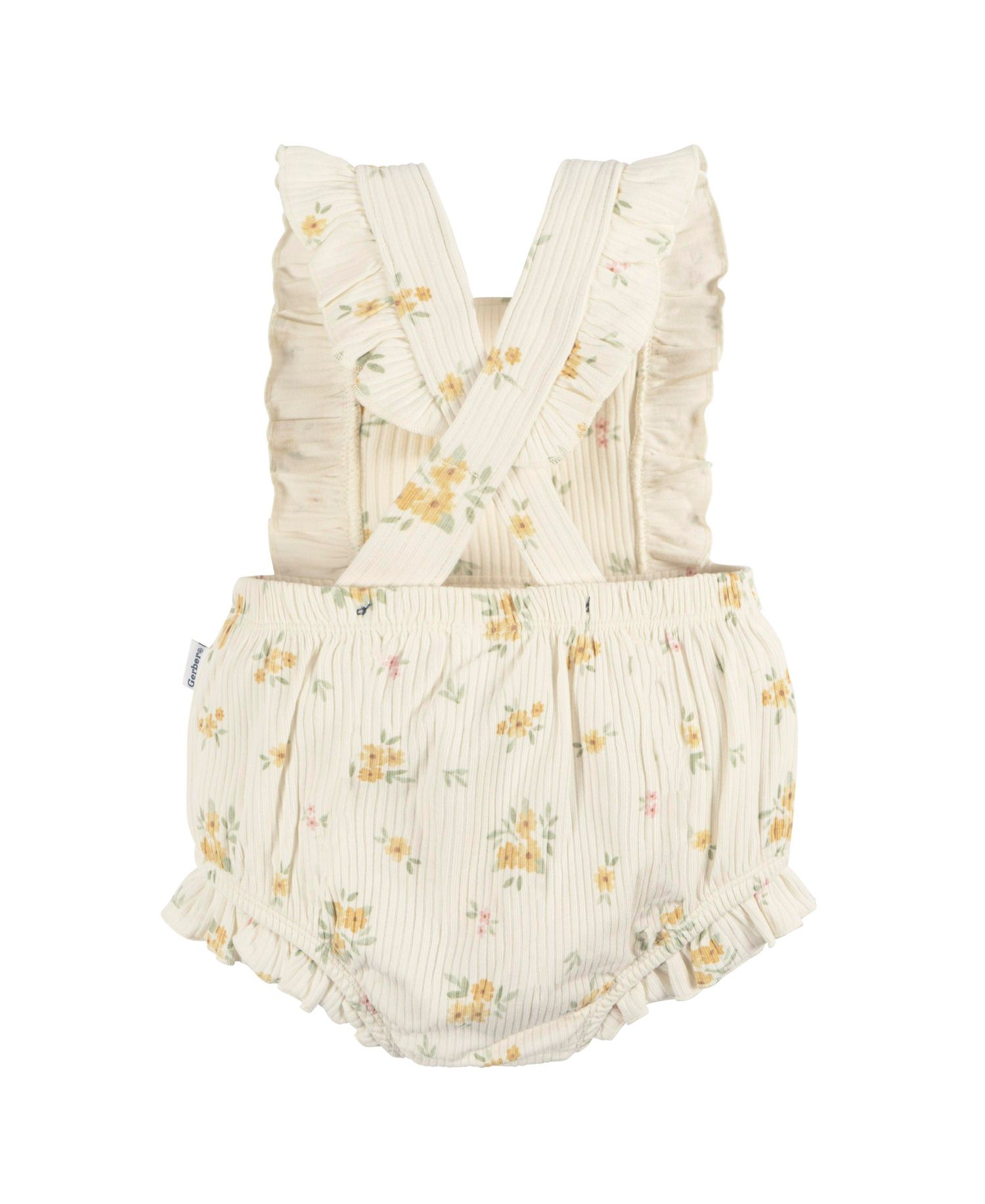 Baby Girls Sleeveless Ruffle Romper