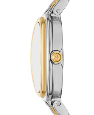 Women's The Oval Two-Tone Stainless Steel Bracelet Watch 22mm