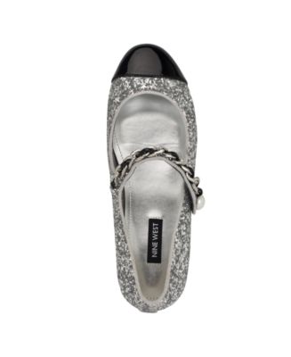 Women's Platy Embellished Mary Jane Ballet Flats