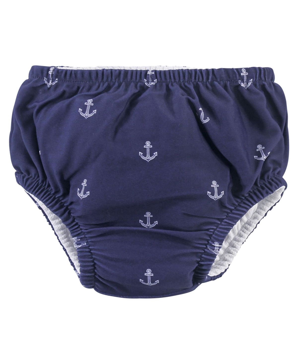 Hudson Baby Baby Boys Unisex Swim Diapers,- Blue gray shark