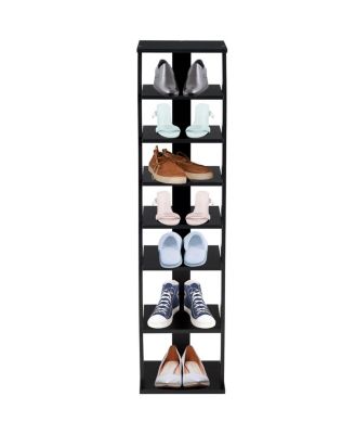 Wooden Shoes Storage Stand 7 Tiers Shoe Rack Organizer Multi-shoe Rack Shoebox