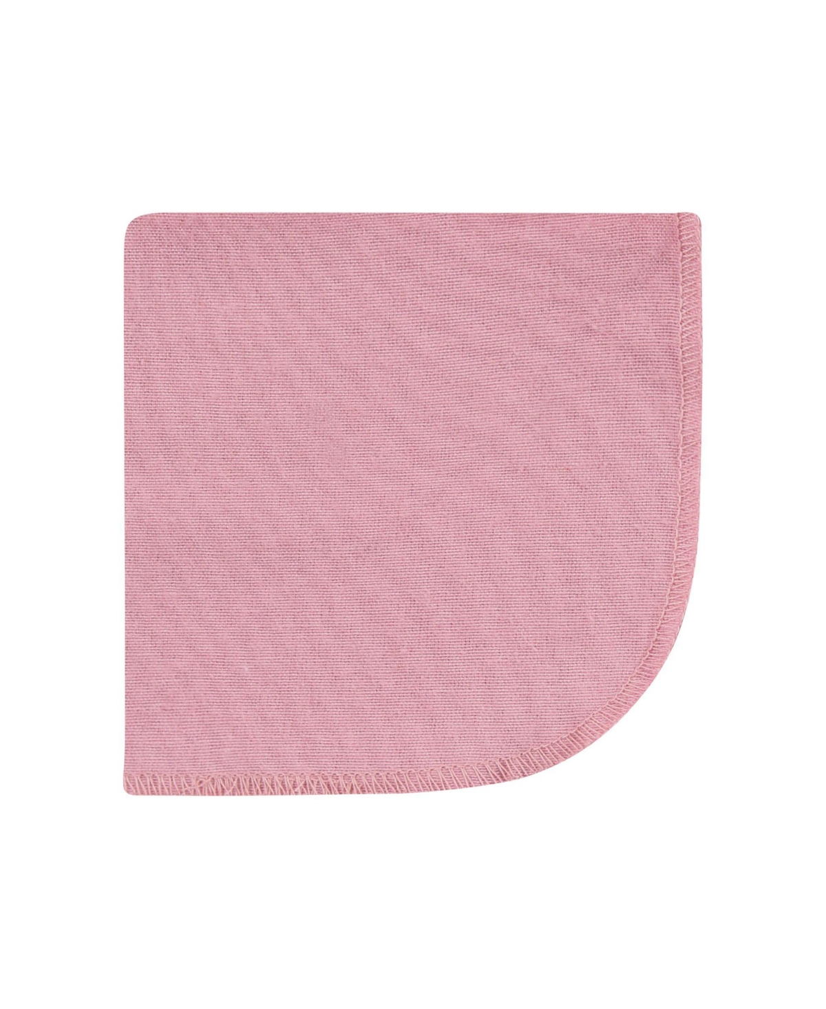 Hudson Baby Infant Girl Flannel Cotton Washcloths, Soft Painted Floral 12 Pack, One Size - Soft painted floral 12 pack
