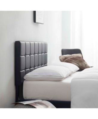 Button Tufted Upholstered Headboard - Full