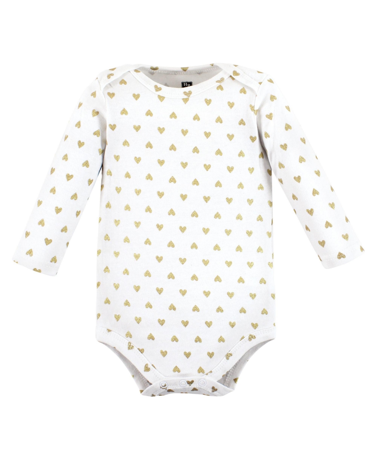 Hudson Baby Baby Girls Cotton Long-Sleeve Bodysuits Daddy 3-Pack - Girl daddy 3-pack