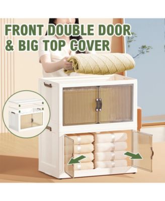 Collapsible 5-Layer Plastic Storage Bin