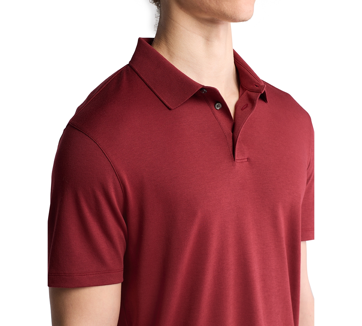 CALVIN KLEIN MEN'S SHORT SLEEVE SUPIMA COTTON POLO SHIRT