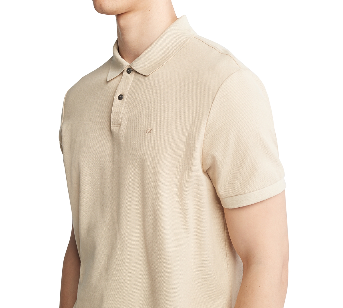 Calvin Klein Men's Pique Solid Polo