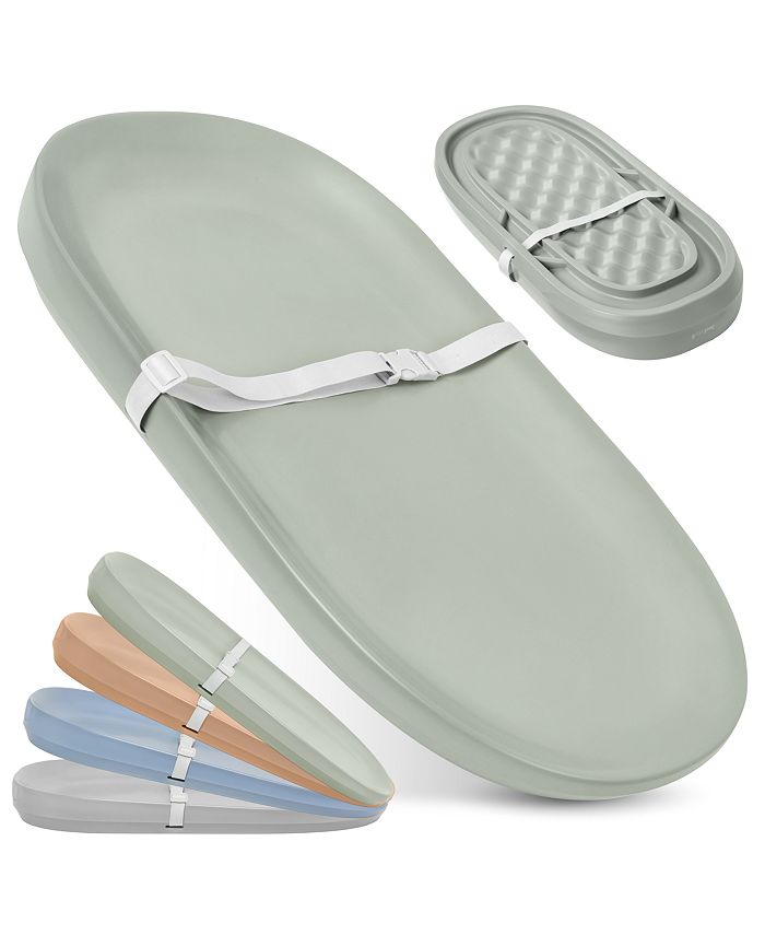 Green Jool Baby Waterproof Baby Changing Pad - Easy to Clean, Lightweight & Portable - Large Foam Cushion for Comfort - Green - 0-18 months