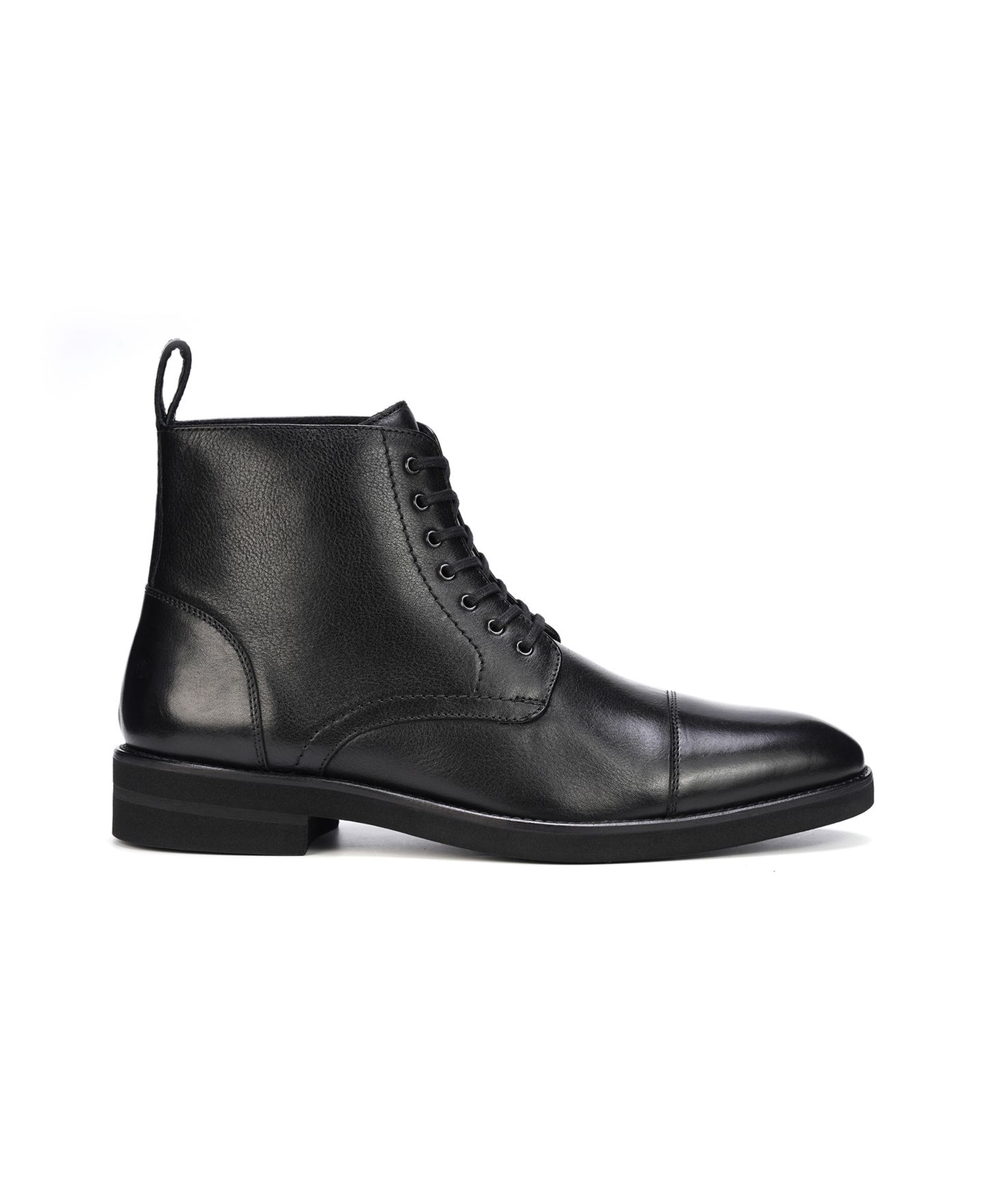 Мужские ботинки Anthony Veer James Lace-up Casual Leather Dress Boots, цвет: Чёрный — фото 2
