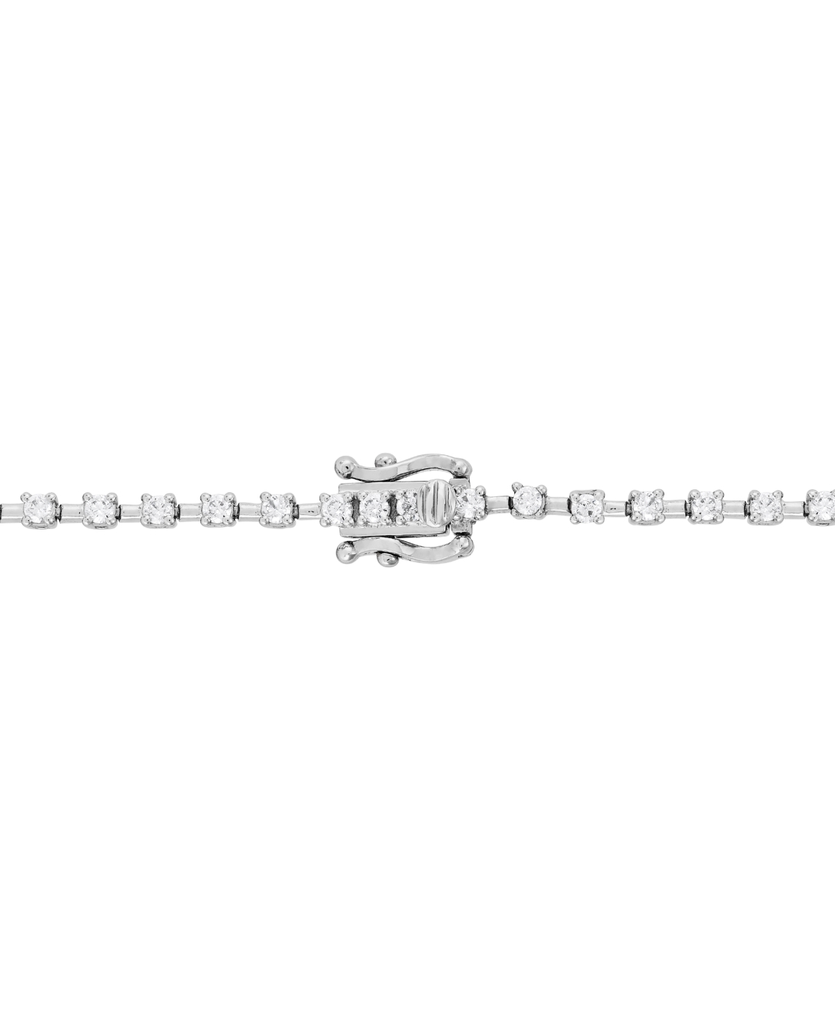 Grown With Love Lab Grown Diamond Graduated 16" Collar Necklace (7 Ct. T.w.) In 14k White Gold In White Gold