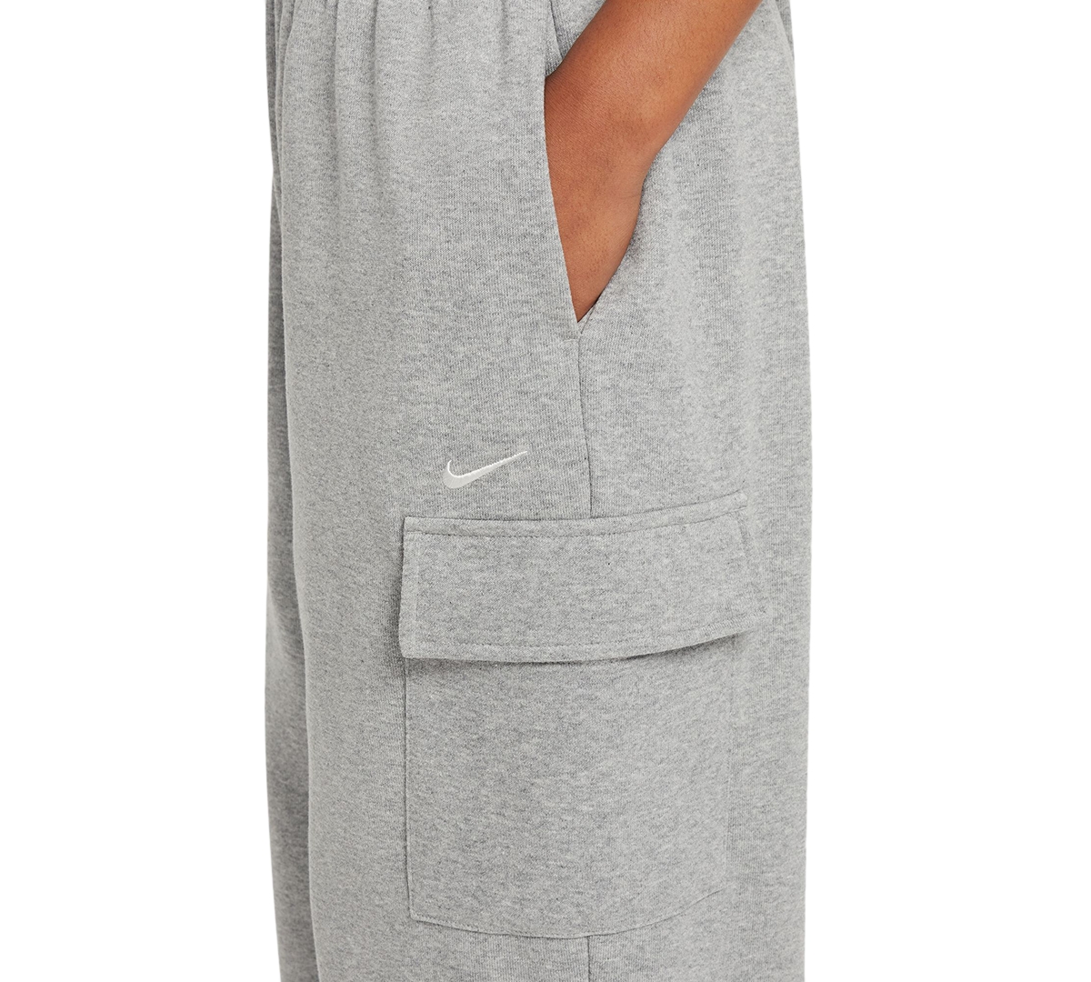 Nike Big Girls Sportswear Dri-fit Oversized Fleece Pants