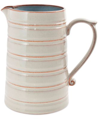 Denby Heritage Collection Stoneware Terrace Pitcher - Macy's