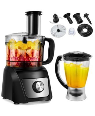 SUGIFT 8 Cup Food Processor 500W Variable Speed Juicer and Blender with 3 Blades - Macy's