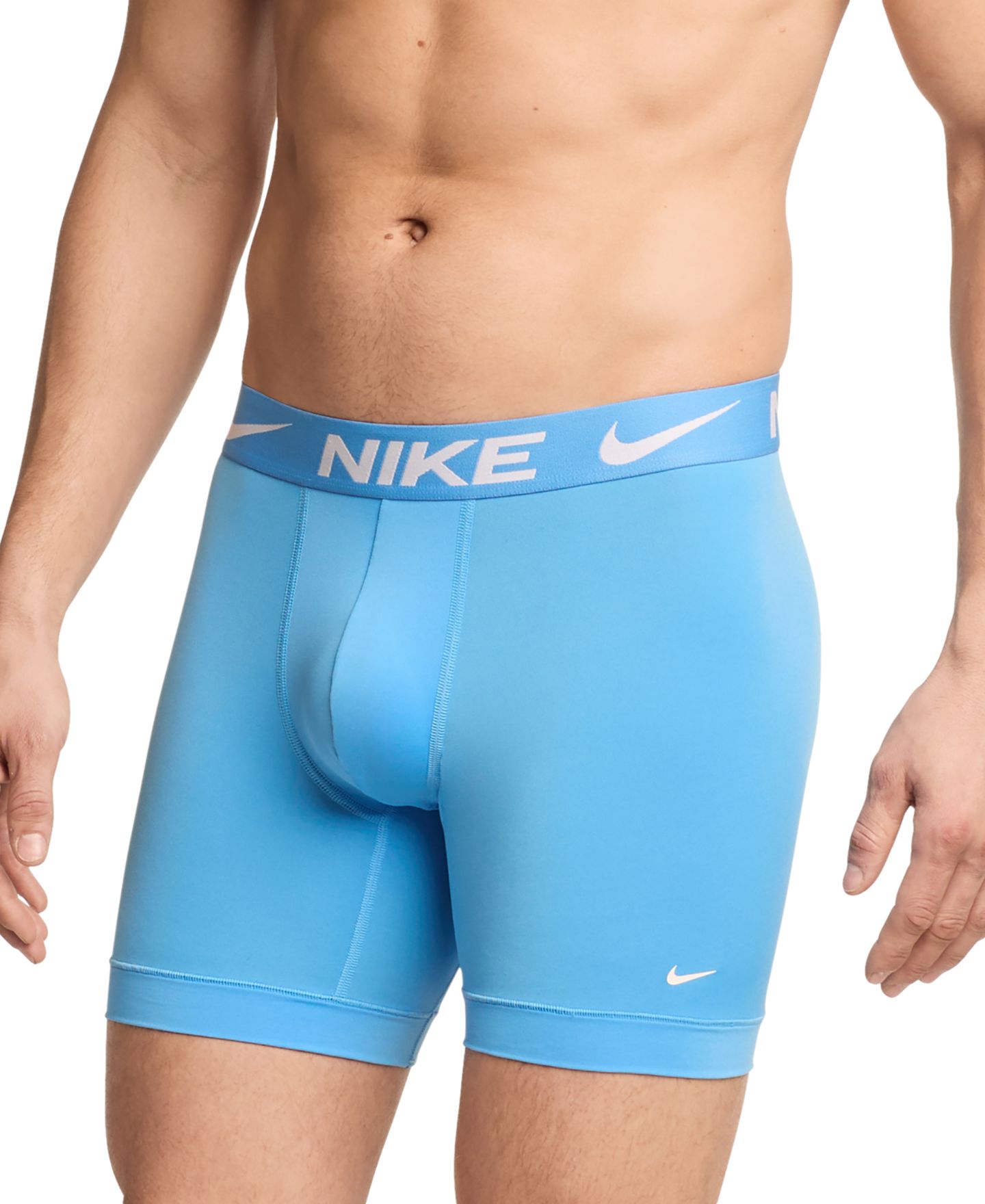 Трусы-боксеры Micro для мужчин, 3 шт. — Nike, цвет: Blueberry — фото 3