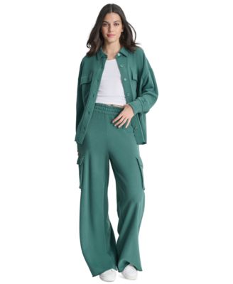 Women's Relaxed Cotton Shirt Jacket 