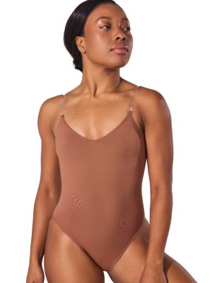 Women's Camisole Leotard w/ Clear Transition Straps