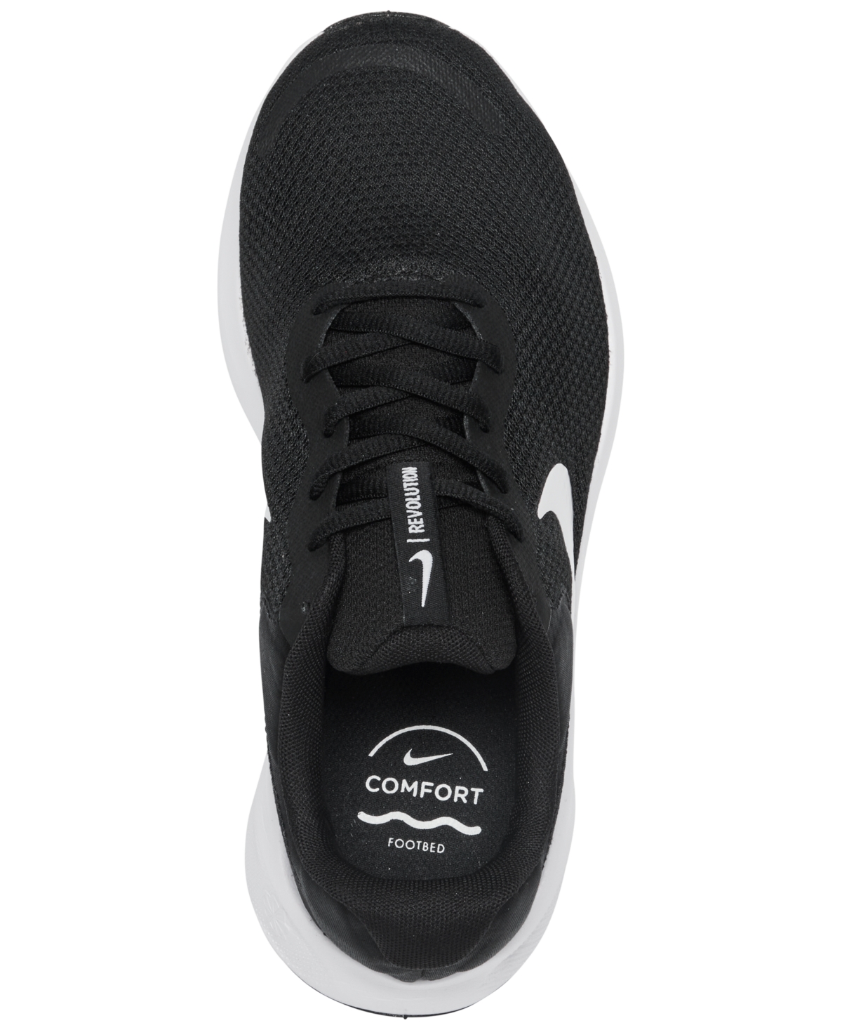 Nike Women's Revolution 7 Wide Width Running Sneakers from Finish Line -White