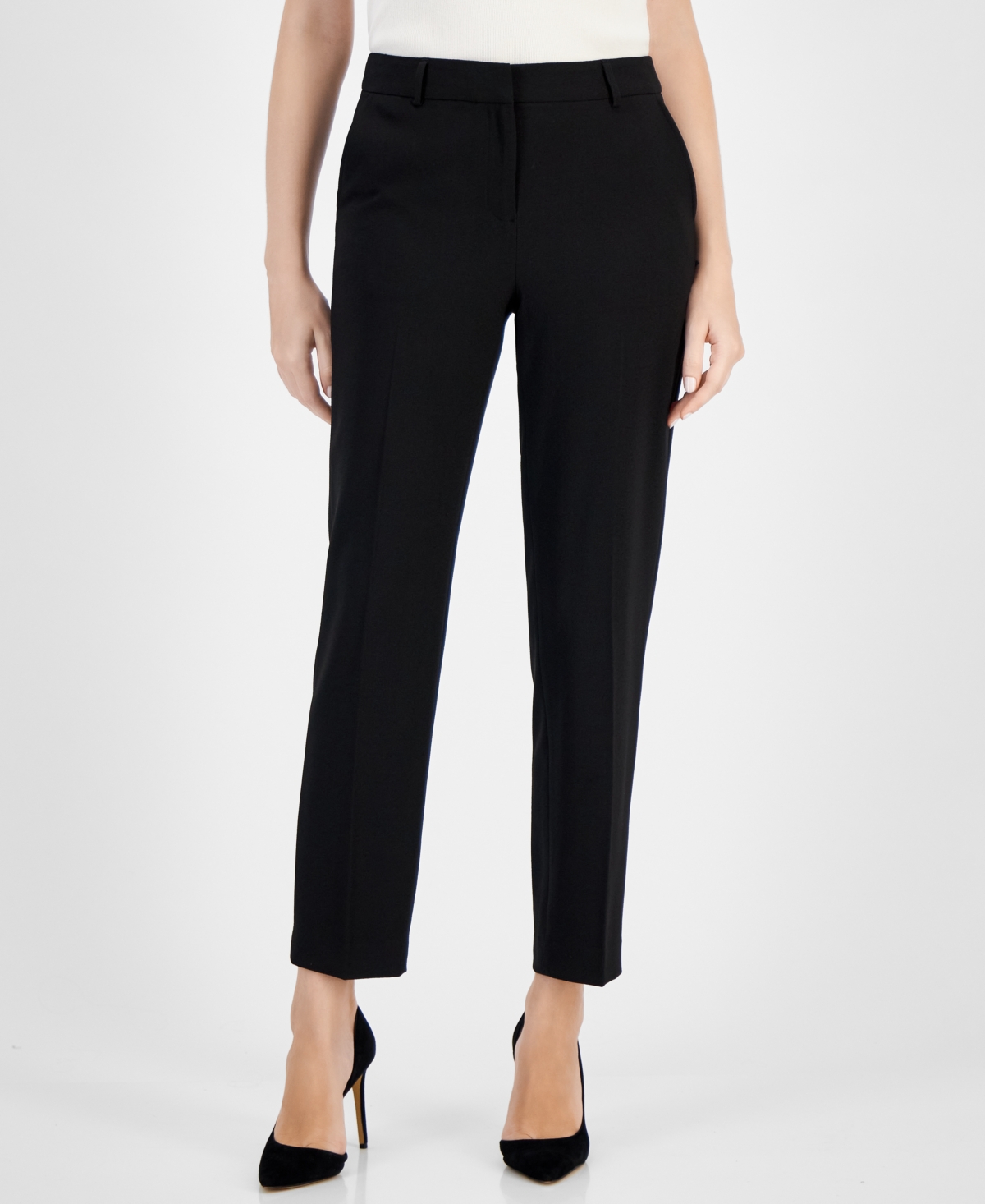 Women's Grace Mid Rise Straight-Leg Ankle Pants - Distant Mountain