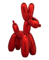 National Tree Company Christmas Balloon Dog, 11 Inches - Red
