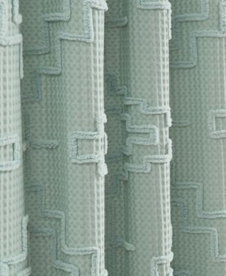 Kiva Steps Cotton Shower Curtain 72" x 72"