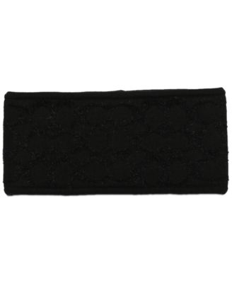 Women's Signature C Metallic Headband & Touch Tip Gloves Boxed Gift Set 