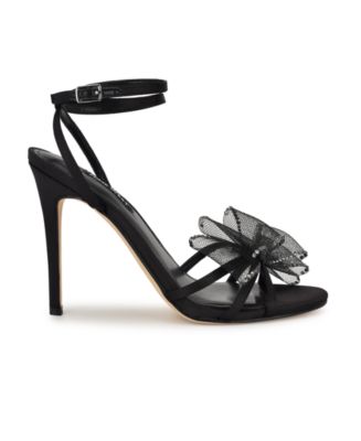 Women's Minky Stiletto Heel Strappy Dress Sandals