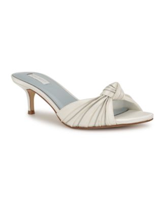 Nine West Women's Laike Bridal Kitten Heel Dress Sandals - Macy's