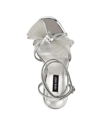 Women's Minky Stiletto Heel Strappy Dress Sandals